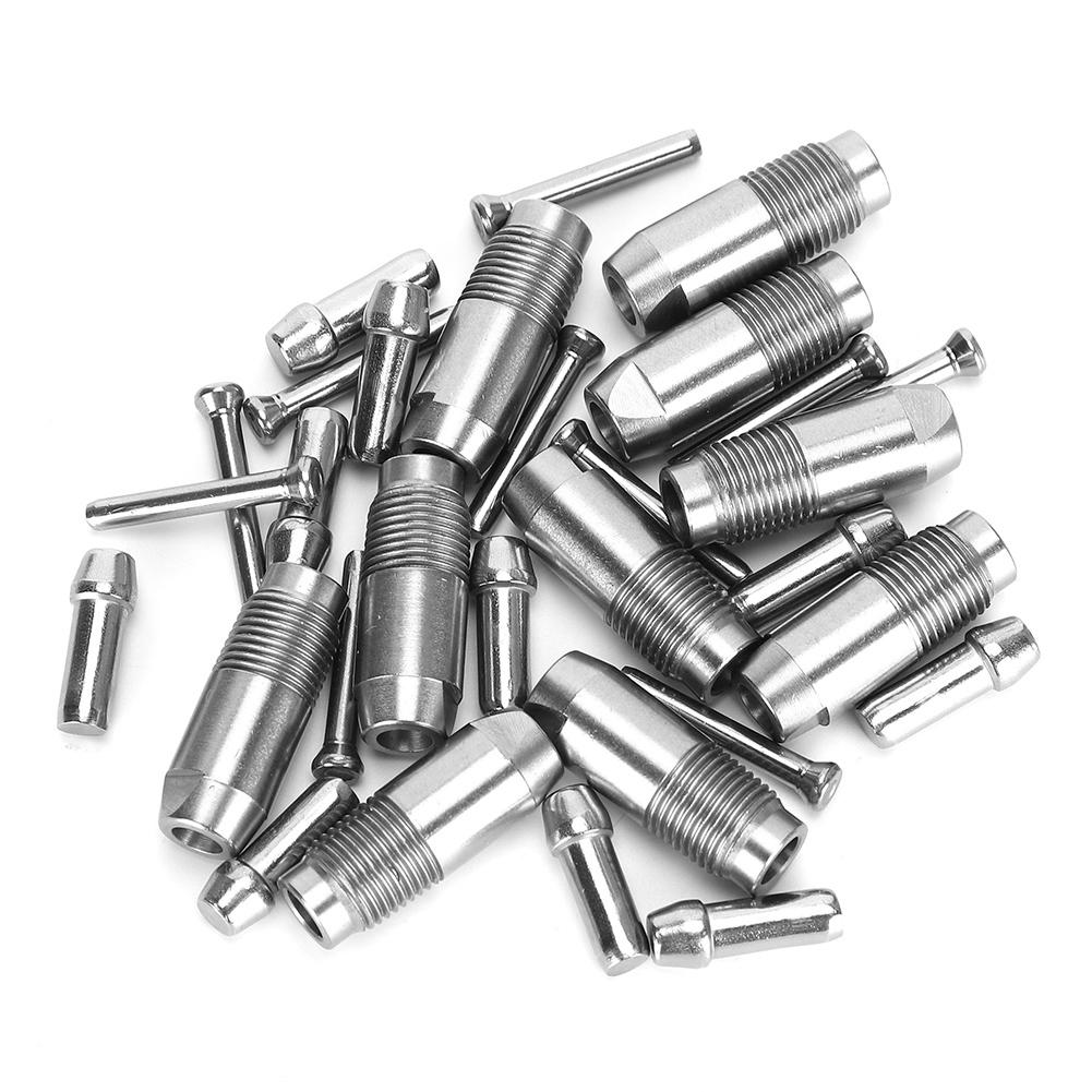 10pcs Stainless Steel Chicken Water Nipple Drinker Feeder Automatic Chicken Drinking Nipple