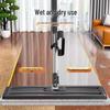 Hands-Free Dual-Use Flat Mop: Large Panel for Dry & Wet Cleaning, Household One-Wipe Clean
