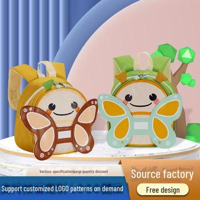 Bee-Themed Anti-Lost Backpack for Girls, Ages 1-4