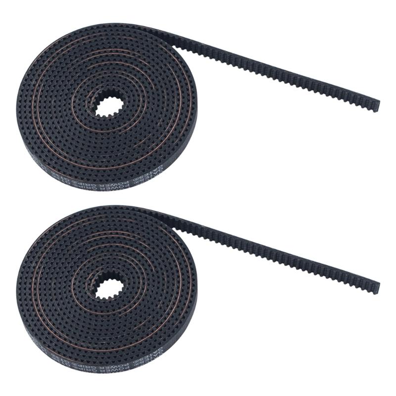 Industrial Timing Belt Kit Better Wear Resistance Low Noise Belt For U1 3D Printer X Y Shaft 6mm Width Office Equipment