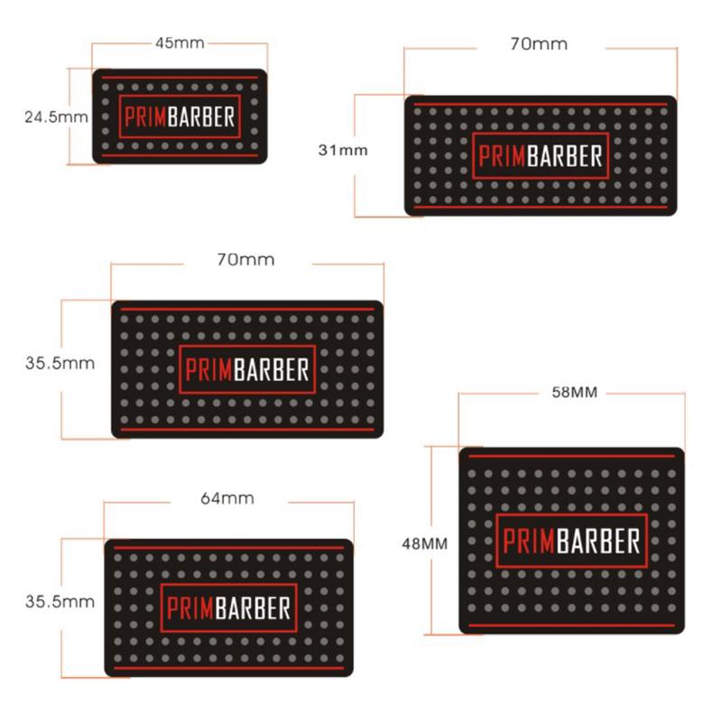 5 Pcs Trimmer Grip Barber Hair Clipper Grip Rubber Anti Slide Barber Rings