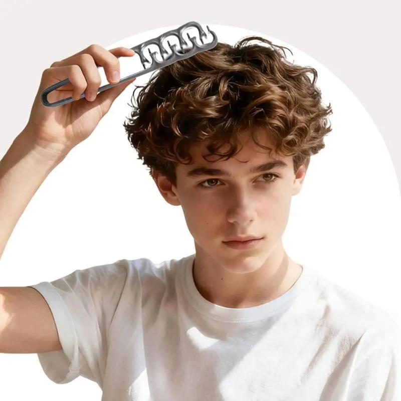 Volumizing Texture Comb Salon Wide Tooth Hair Styling Comb for Men & Women, Fluffy Curly Hair Comb for Volume & Fringe Parting