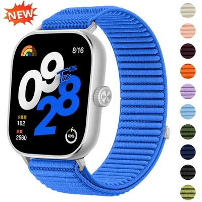 For Redmi Watch 6 5 4 Nylon Loop Strap Bracelet Smart Watch Breathable Wristband For Xiaomi Mi Band 9/8 Pro Correa Accessories