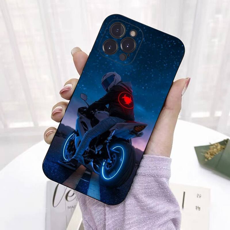 motorcycle sports Phone Case For iPhone 8 7 6 6S Plus X SE 2020 XR XS 14 11 12 13 Mini Pro Max Mobile Case