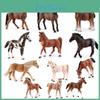 Detailed Pvc Wild Horse Figurines Set Capturing Stunning Breeds For Display