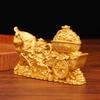 Twelve Zodiac Animal Ornaments, Funiu Ingot, Niu Handicrafts Stall, Desktop Creative Ornaments, Metal, Niu La Ingot