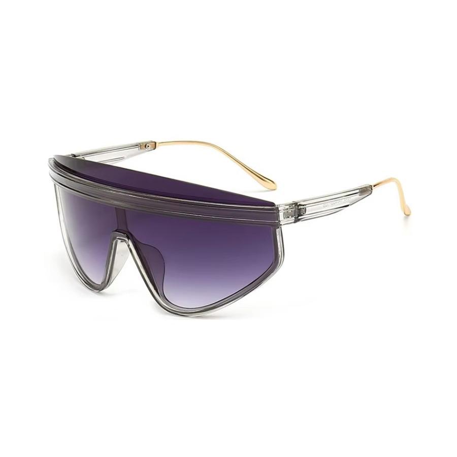 One-piece Oversized Frame Women's Fashion Sunglasses Cool Personality Suitable for Street Party Accessories