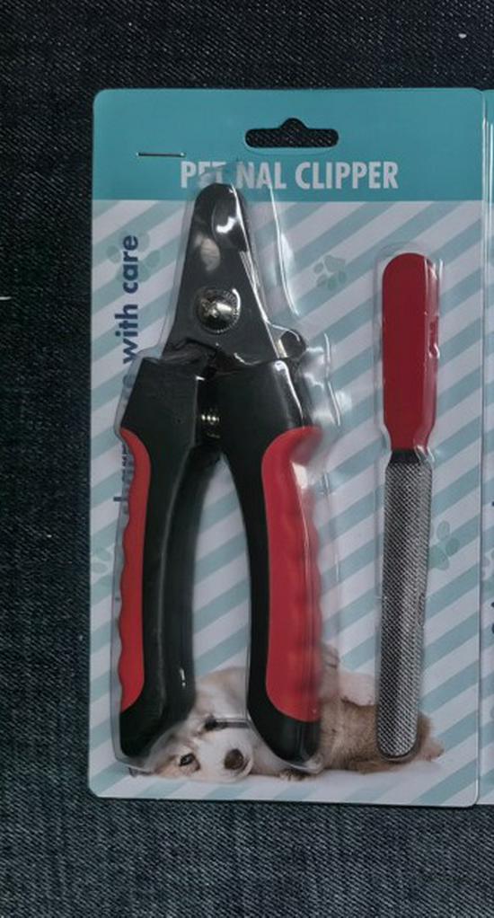 Pet Nail Clippers & File for Dogs & Cats - Grooming Tool