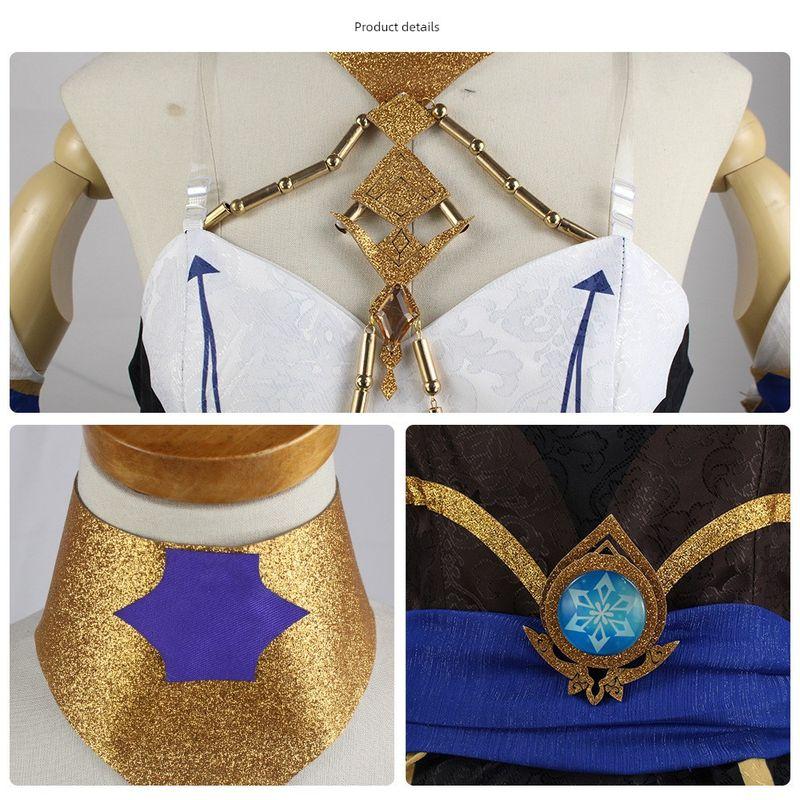 Genshin Impact Layla Cosplay Costume Set Cosplay Anime Game Costume Layla Cosplay Outfit