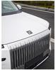 Black Decorative Covers for 9X Car Emblems, Metal Protection Mod Accessories