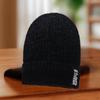1Pieces Elastic Women Man Autumn Winter Ski Plus Cashmere Knitted Hats Thicken Winter Beanies Hip Hop Hat Mountaineering Hat
