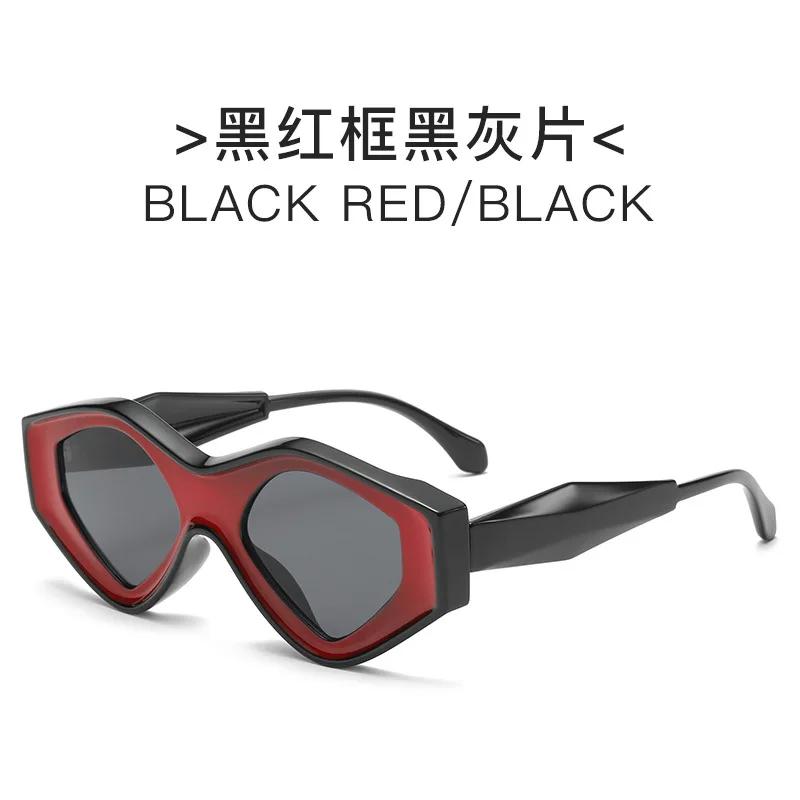 

Uv400 Polygonal Sunglasses Cat Eye Butterfly Shaped Irregular Sunglasses Outdoor Decorative Glasses