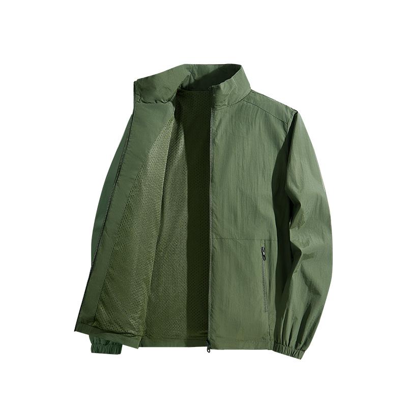 Men's Versatile Casual Jacket Spring And Autumn Standing Collar Jacket