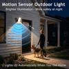 Rechargeable Motion Sensor Outdoor Wall Light, 10000mAh 1 Pack | 3 Modes 3 CCT Dimmable with Remote, IP65 Waterproof Security Lamp for Porch, Patio,