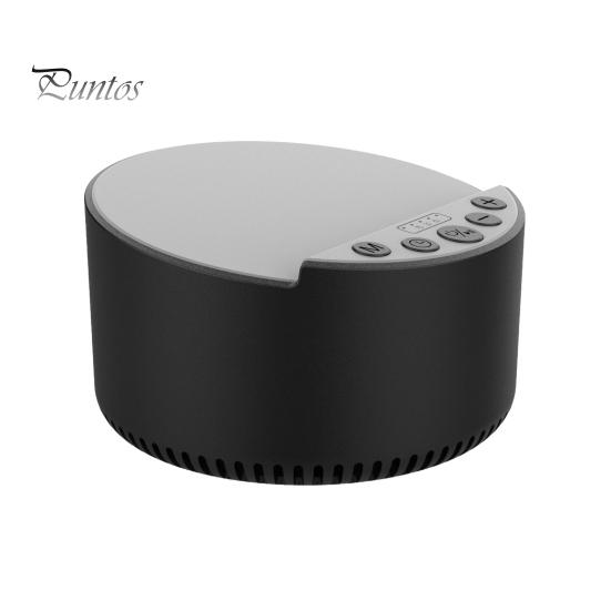 

Звуковая машина белого шума для терапии сна Компактный дизайн Портативный беспроводной генератор белого шума Bluetooth-совместимый динамик чёрный