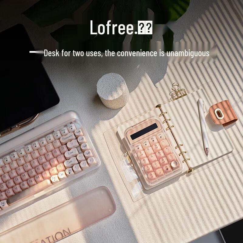 LOFREE Foundation Wireless Mechanical Keyboard & Calculator Set