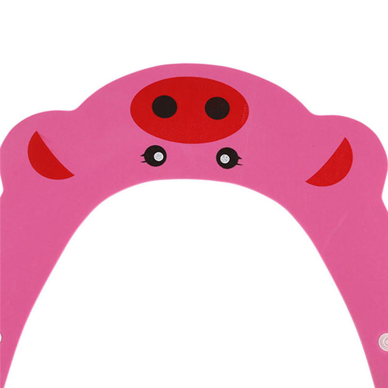 Verstellbare Mütze für Kleinkinder und Kinder zum Baden und Duschen, zum Waschen von Haaren, direktes Visier für die Babypflege