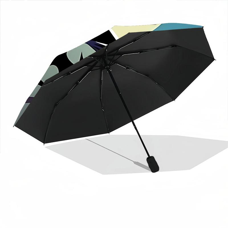 1pc Batman, Gotham City Automatic Open/Close Umbrella, Christmas Gift for Men Women, Daily Travel Outdoor Use Yy251101234