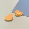 100Pcs Colorful Love Heart Resin Charms Flatback Buttons Beads for Card Making Scrapbooking Phone Case Decor and Jewelry Making