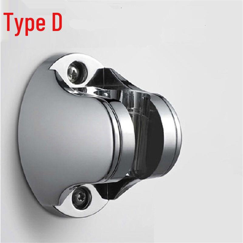 Punch-Free Adjustable Shower Head Bracket and Base