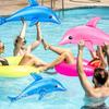 Starry Sky Inflatable Dolphin Pool Toy for Kids & Adults
