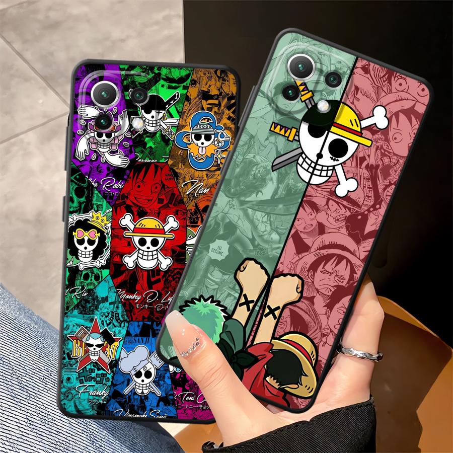 Funda Phone Cover Case for Xiaomi Mi 13 Lite 15 Pro 12 14 11T 10T 12X 12T Pro 11 Anime One Pieces