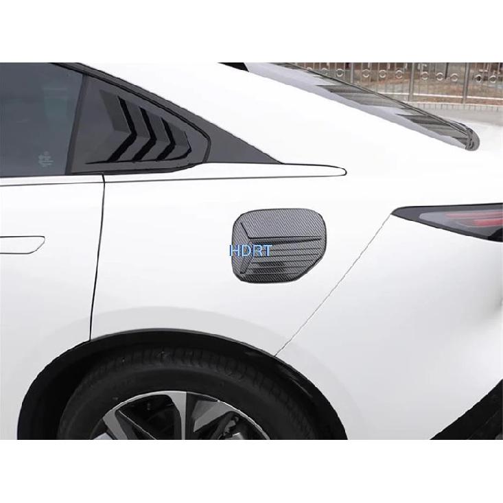 For Mazda 6E/EZ-6 EZ6 J90A 2024 + Car Style Accessories Exterior Sticker Fuel Tank Oil Cap Electric Box Cover Charging Port Trim