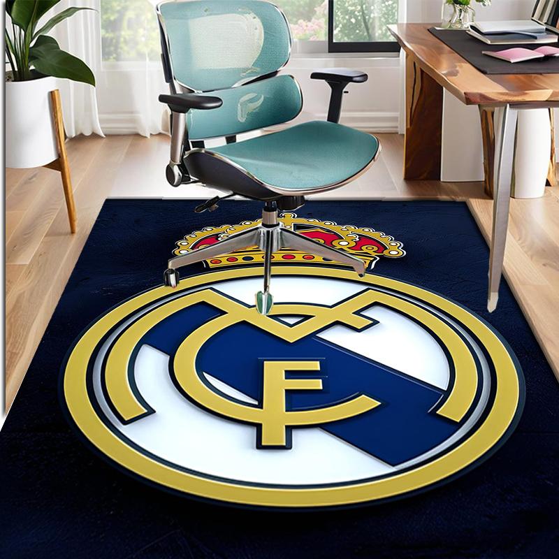 Tappeto con Fantasia Squadra di Calcio, Tappetino Interno/Esterno, per Picnic, Sala Giochi, Camera da Letto, Ufficio, Soggiorno, Tappeto Decorazione Casa, Regalo di Compleanno