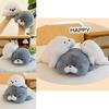 Adorable Large Sea Lion Plush Toy Soft Stuffed Animal Pillow For Cozy Comfort
