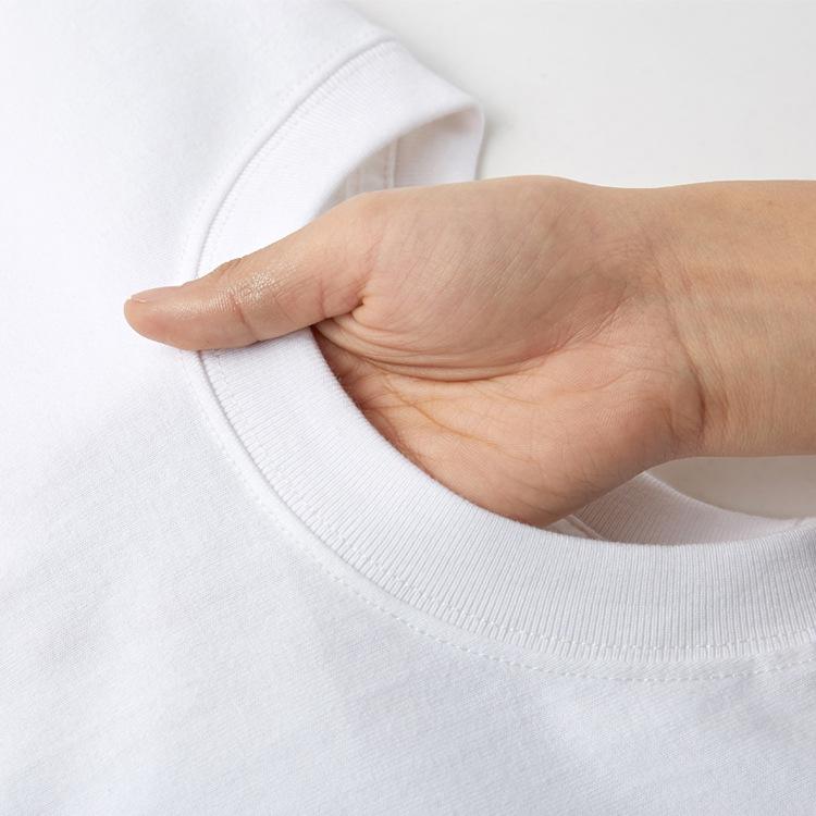 Unisex Koszulka z krótkim rękawem, ciężka bawełna 300g/m² - Bez deformacji, jednolite kolory