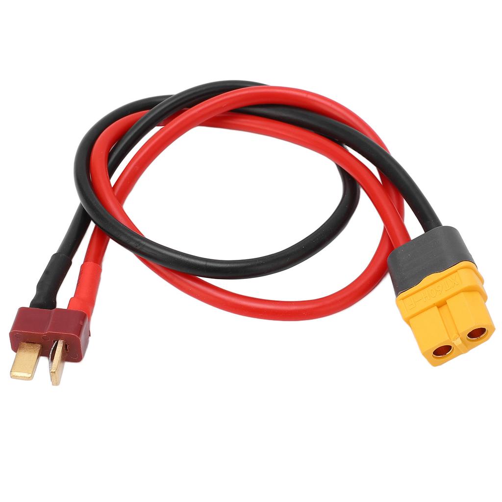Cablu Adaptor RC XT60 Mamă la Conector T Tată 14AWG pentru Mașină cu Telecomandă Dronă
