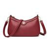 Women's Trendy Solid Color Shoulder Bag 2025 - Versatile Light Luxury Crossbody for Moms