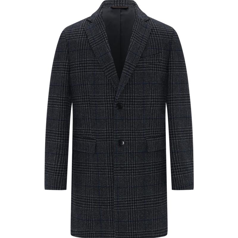 

Мужское полупальто средней длины EMZ Erdos из 100% мериносовой шерсти XL