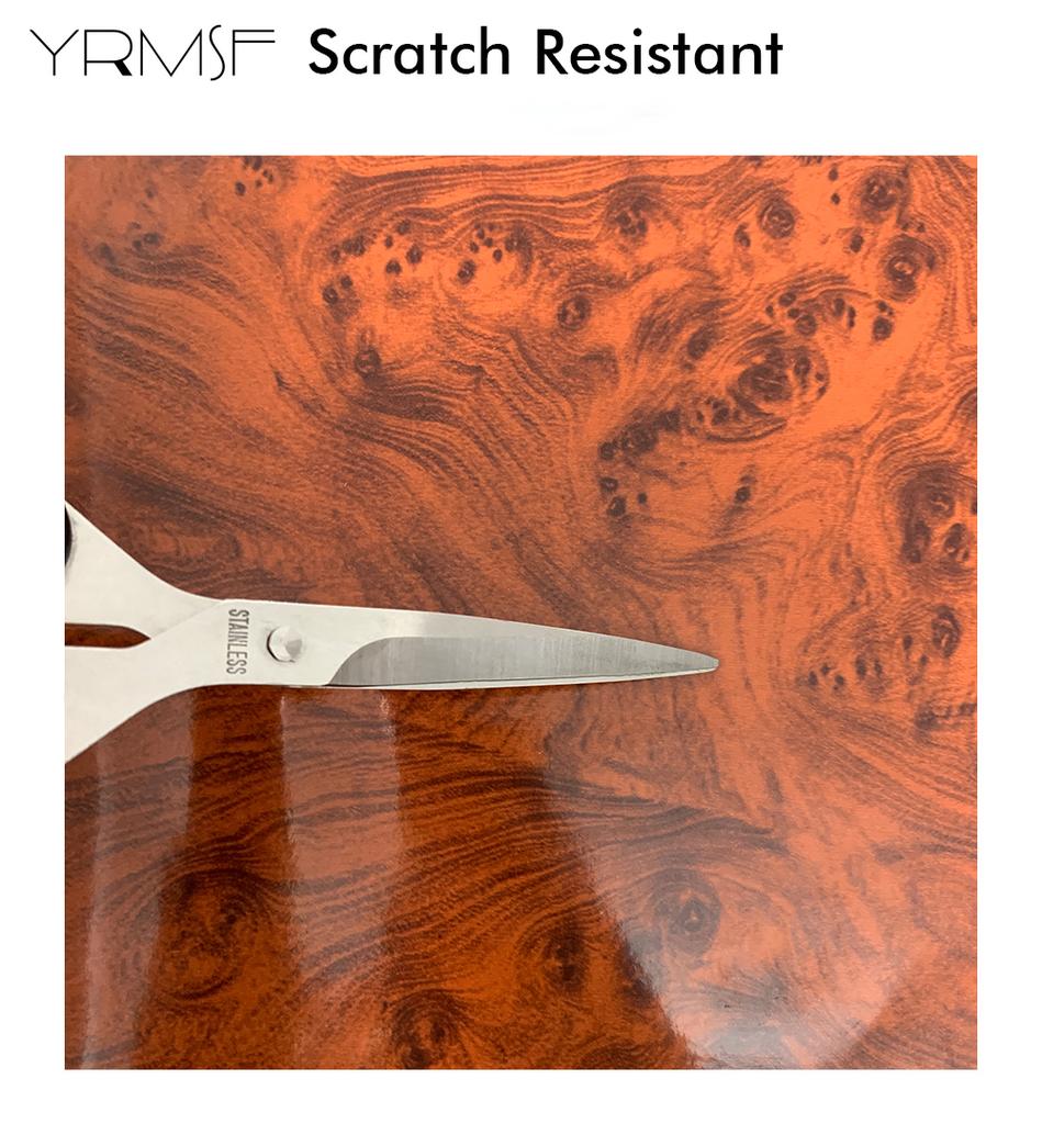 Wood Grain Wallpaper Sticker Furniture Film Application Self-adhesive Vinyl Furniture for Dining Table Cabinet Home Decoration