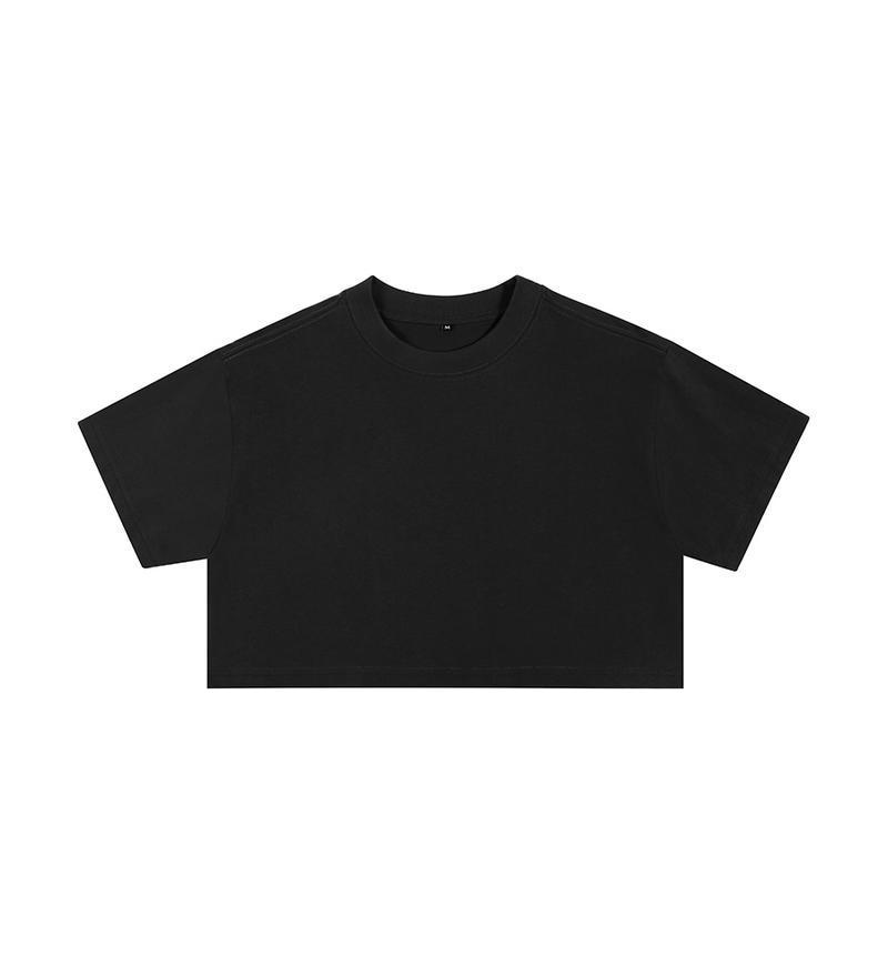 Cotton Short Sleeve T Shirt For Women With Print Streetwear Summer