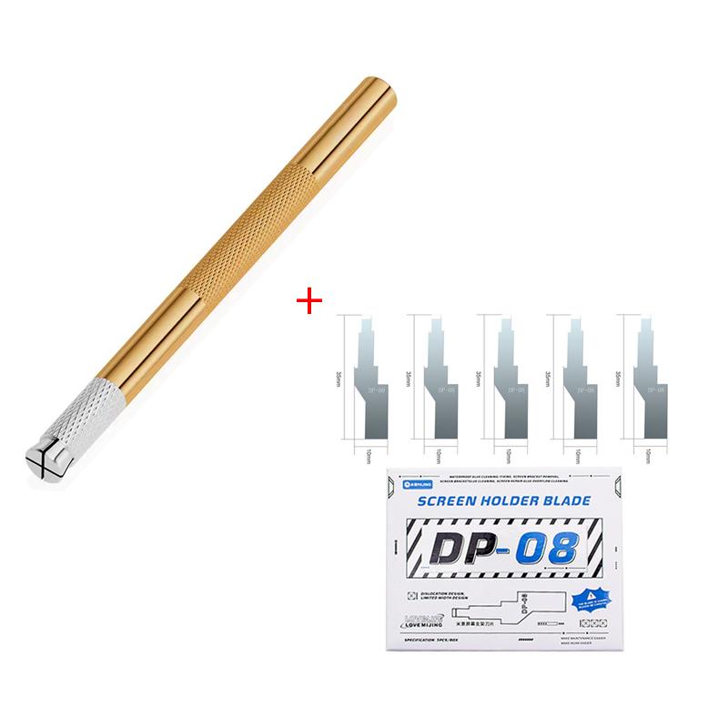 1/5Pcs LCD screen bracket glue removal blade Mobile phone frame glue removal scraper knife Edge glue adhesive cleaning blade