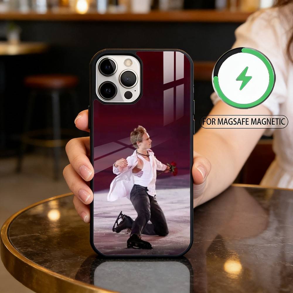 

I-Ilia M-Malinin-IN Magnetic For Magsafe Wireless Charging Phone Case For iPhone17,16,15,14,13,12,11 Plus,Pro Max iPhone13PROMAX