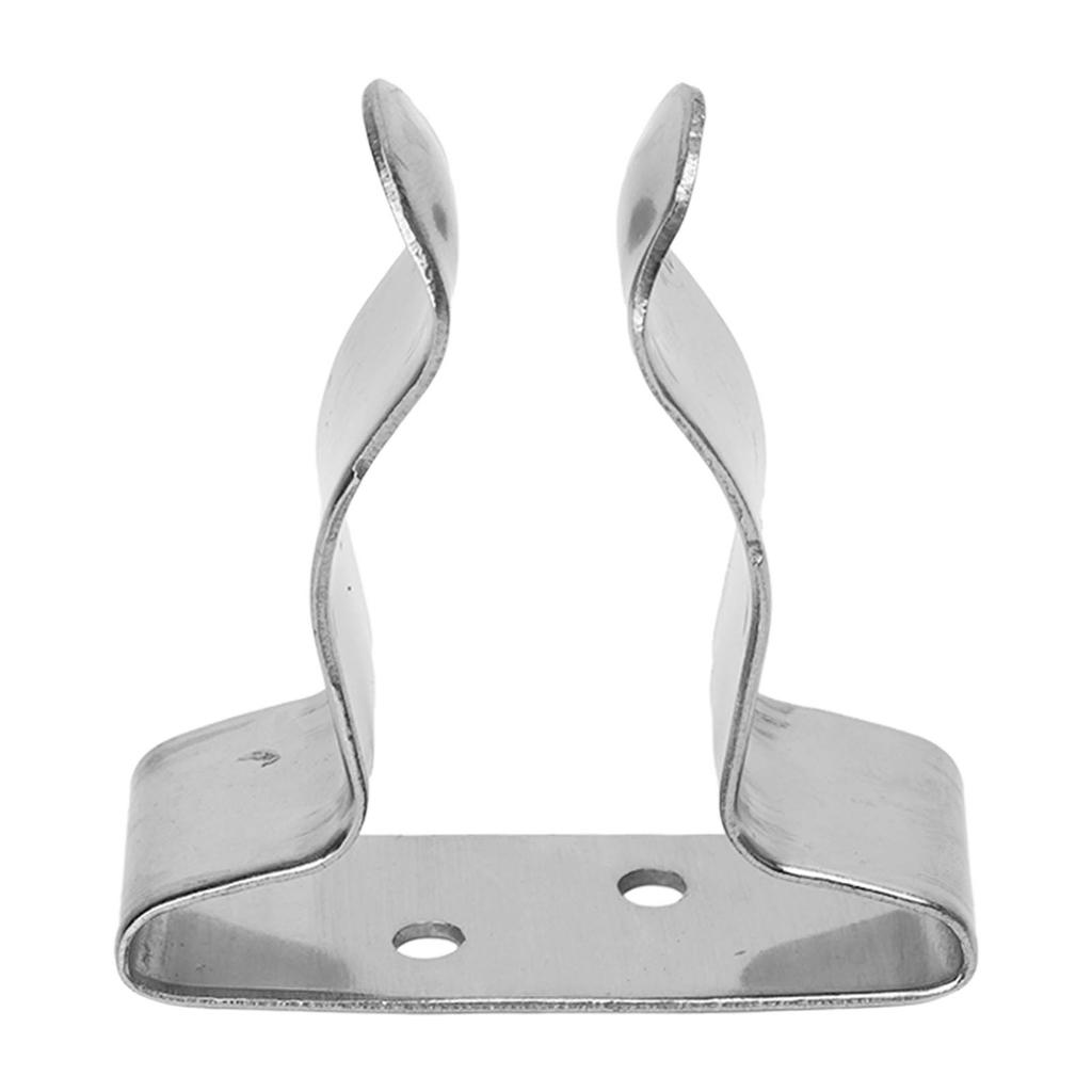 L Boat Hook Holder 304 Stainless Steel Wear Resistant Portable Marine Spring Clamp Hook for Boat