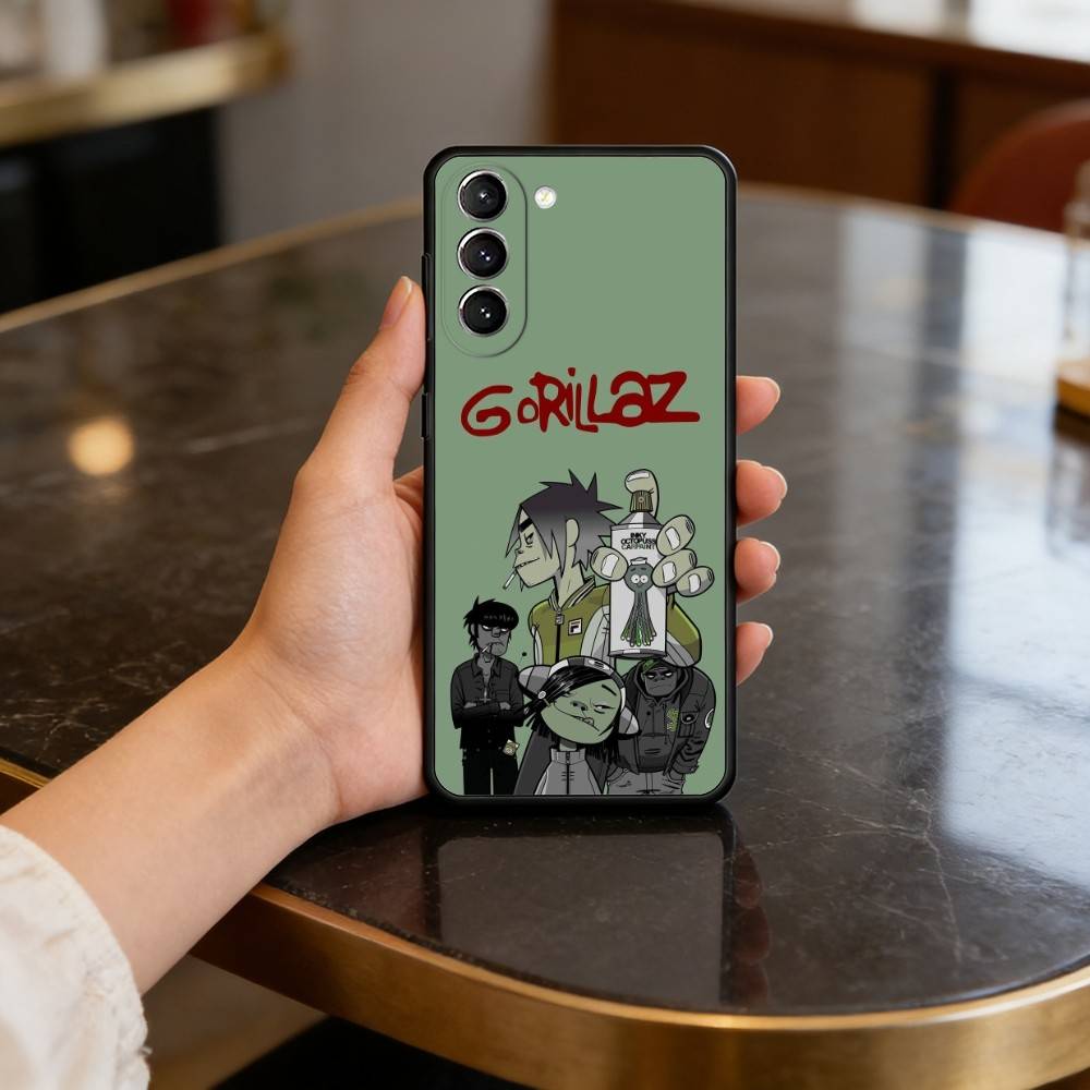 A-Anime G-Gorillaz Case for Samsung Galaxy S21 S25 FE S24 S23 Ultra S20 S9 S22 Plus S10 TPU Cover
