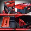 Pull Rod Toolbox Stacked Multi-purpose Storage Case Large Capacity Durable Combination Tools Organizer Practical Tool Case