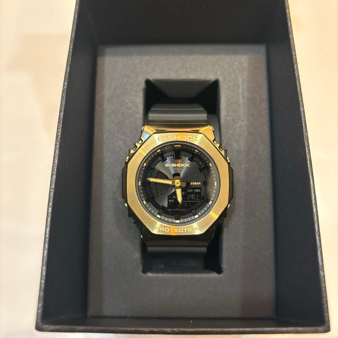 CASIO G-SHOCK GM-S2100GB-1AJF Металлические Женские Часы Среднего Размера