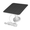 12W Solar Panel Charger IP65 Waterproof Magnetic Charging Security Camera Solar Power Supply for