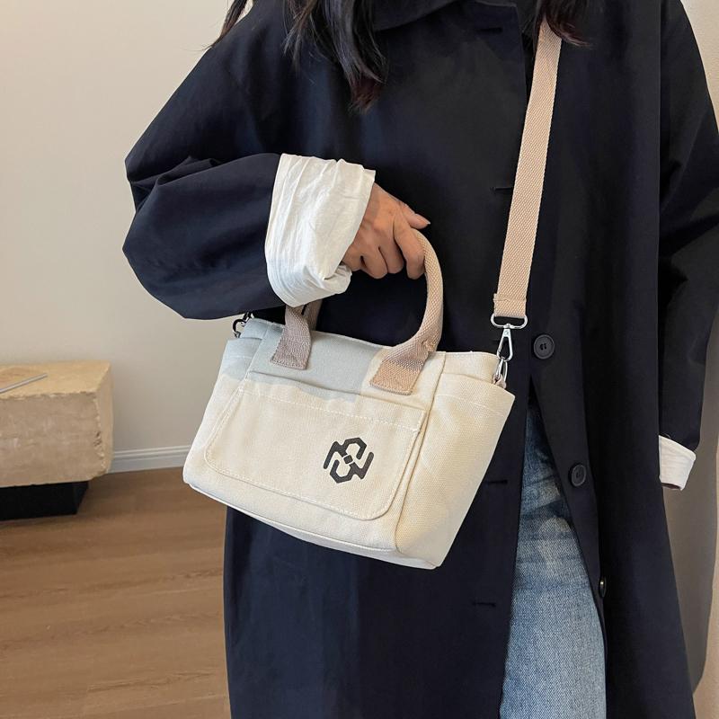 

Холщовая сумка Женская сумка через плечо большой вместимости Женская сумка