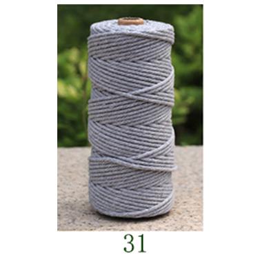 Braided Rope 2mm 3mm 4mm 5mm Cotton Tassel Thread