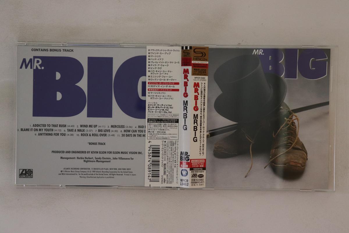 

CD MR. BIG - Mr. Big WPCR13462 Atlantic 2009 Japan Obi Rock Used