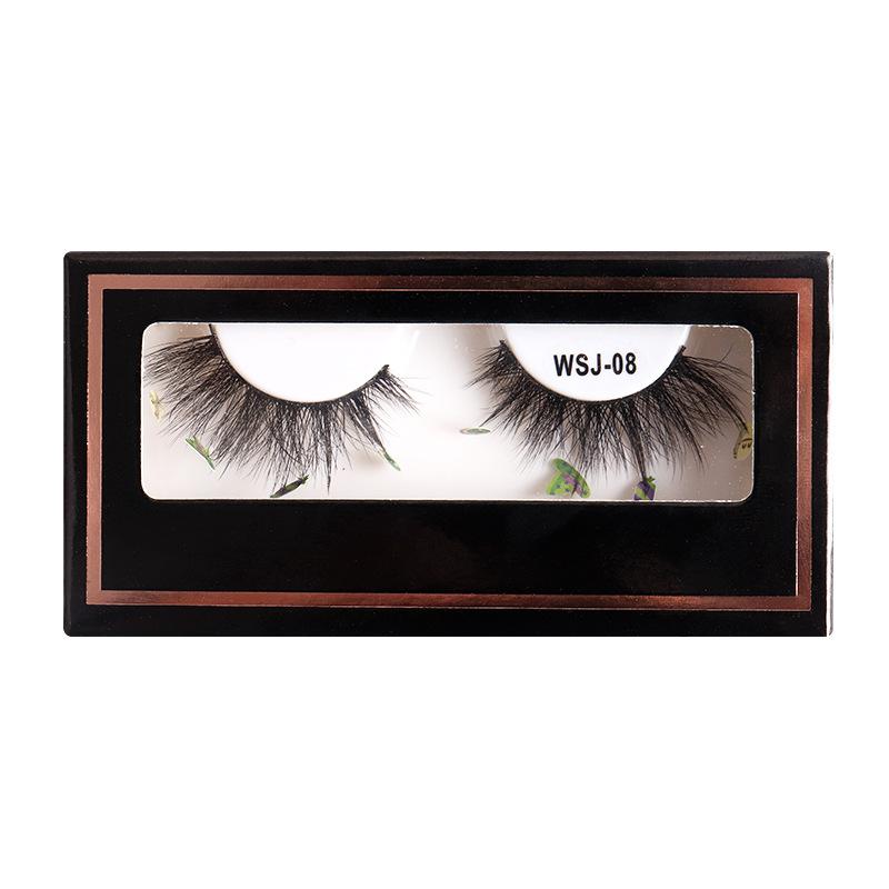 Halloween False Eyelashes A Pair Of High Imitation Mink Hair Decorative Stickers Thick Eyelashes