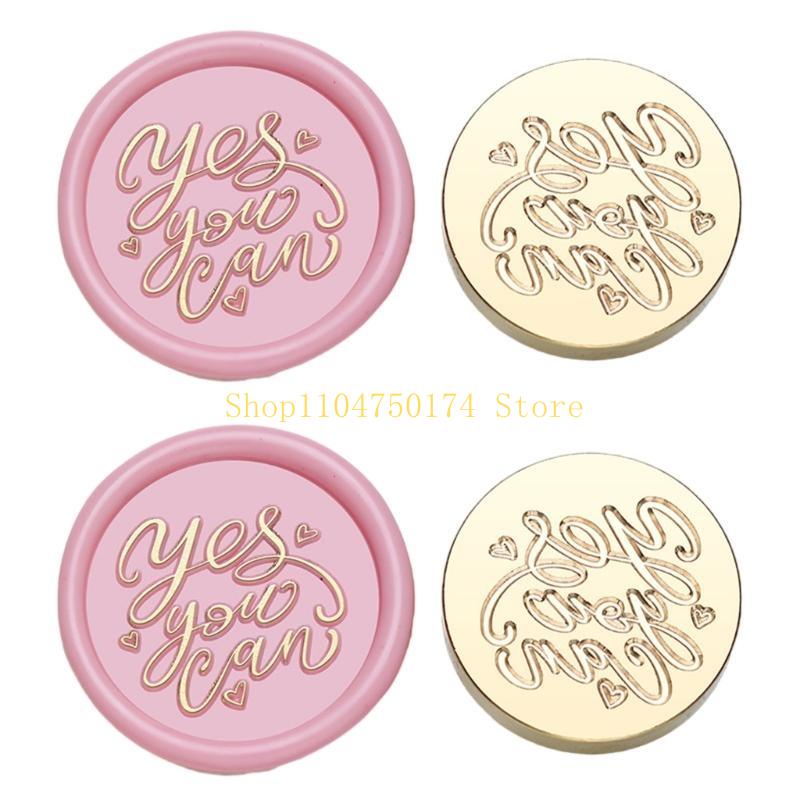 Seal Stamp Head Replacement Antique Embossed Sealing Stamp Head for Envelope top sale