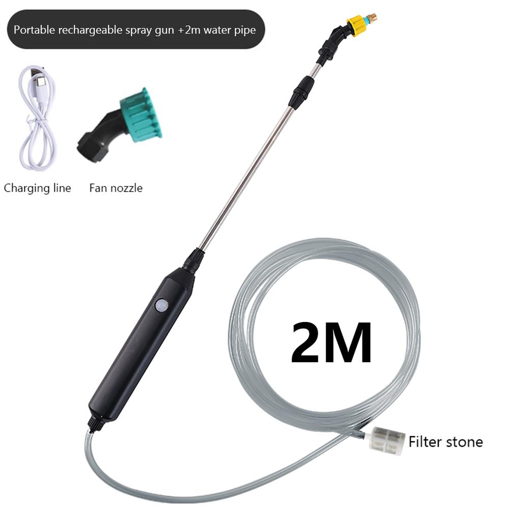 Shoulder Style Electric Sprayer 5L Watering Can With Spray Gun Automatic Garden Plant Mister USB Rechargeable Irrigation Tool