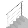 59 Zoll Handläufe für Außentreppen 3 Querstreben Treppe für Veranda Deck