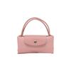 LONGCHAMP Le Pliage Green Canvas Leather Trim Dumpling Bag Handbag Small Women's Petal Pink (Unisex) Handbags 1621919P72